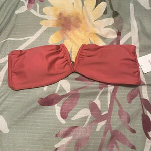 Andie Bandeau bikini top new
